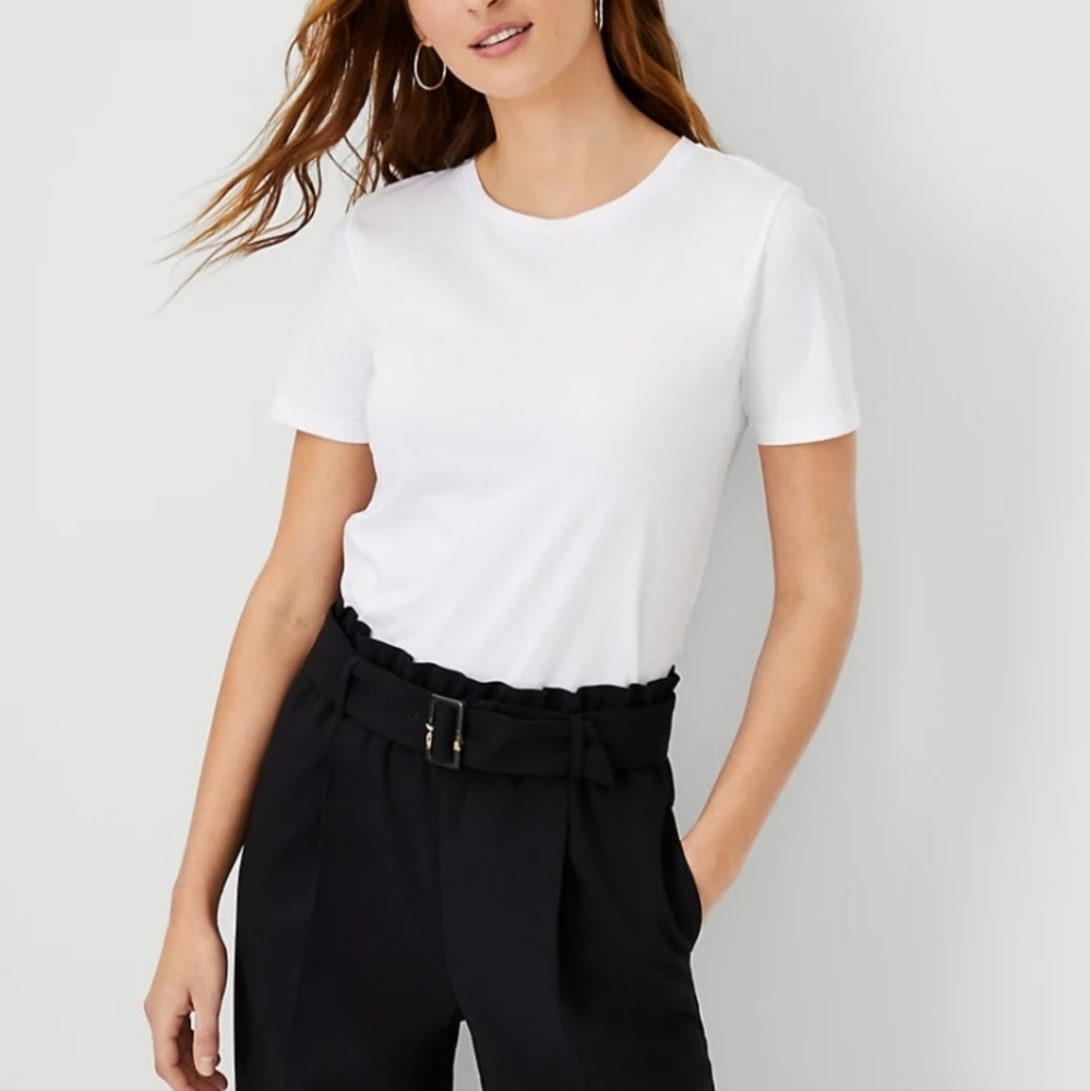 ANN TAYLOR | Pima Cotton T Shirt